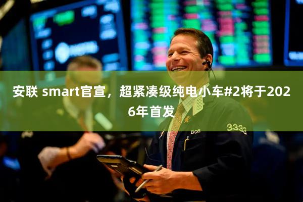 安联 smart官宣，超紧凑级纯电小车#2将于2026年首发
