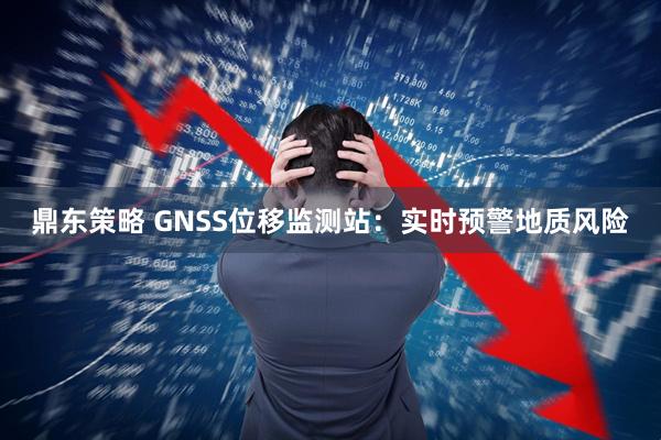 鼎东策略 GNSS位移监测站：实时预警地质风险